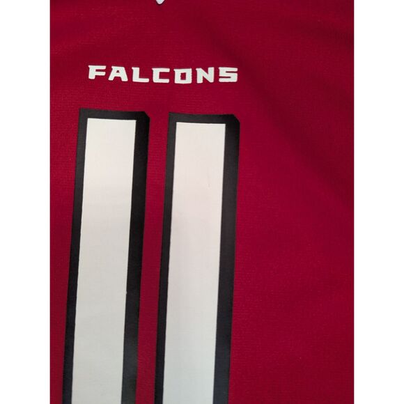 Nike Julio Jones Atlanta Falcons Jersey Women XL XLarge Red NFL On Field - Picture 2 of 10